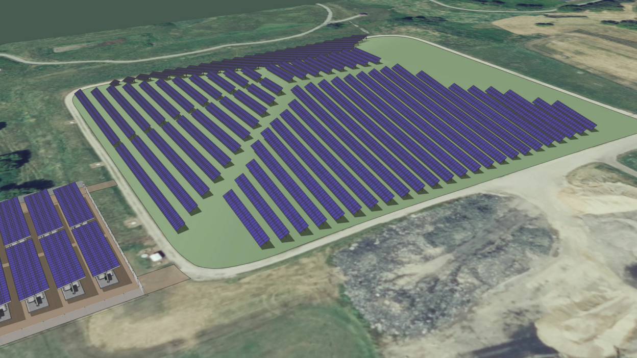 Solar landfill with Tesla Megapacks with solar canopies 4 – Megnyílt az LG Energy akkumulátorgyára a Tesla Megapack 3-ho