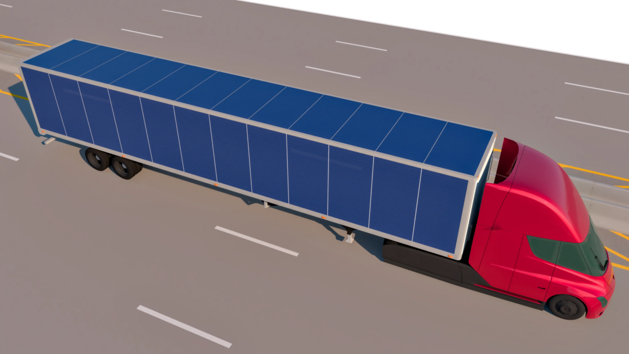 Tesla semi solar trailer – Kilenc évvel a bemutató után avatja fel gyárát a Tesla Semi