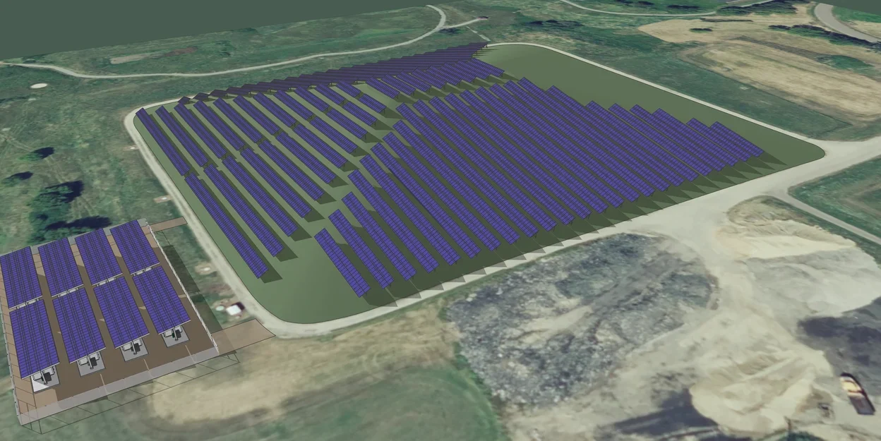 Solar landfill with Tesla Megapacks with solar canopies 5 – 650 millió dolláros Tesla Megapack üzem épül Belgiumban