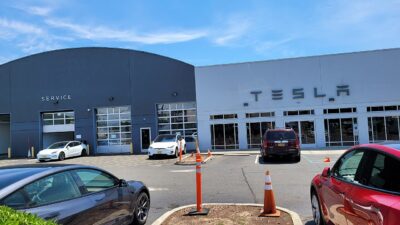 Tesla Service Center in Springfield, New Jersey 02