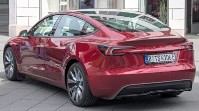 Tesla Model 3 (2023) Autofrühling Ulm IMG 9324 (cropped) – Több streamingszolgáltatót kaphat a Tesla Theater