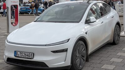 Tesla Model Y (2025) DSC 8297 – BMW iX3 kontra Model Y és R2: 547 km autópályán