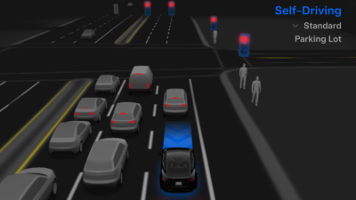 Tesla 2026.38.5.10 frissítés: az FSD vezetéstámogató rendszer megjelenítése