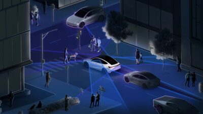 Tesla Cybertruck FSD mentőautónak enged utat piros lámpánál