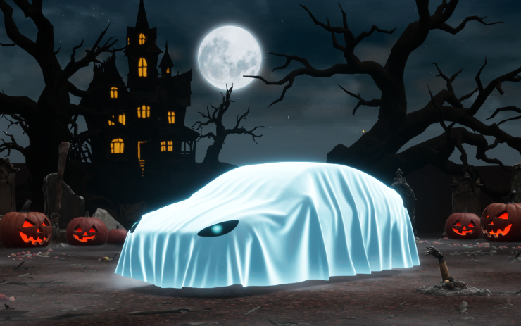 Tesla FSD v14.3.12 frissítés önvezető kijelzője