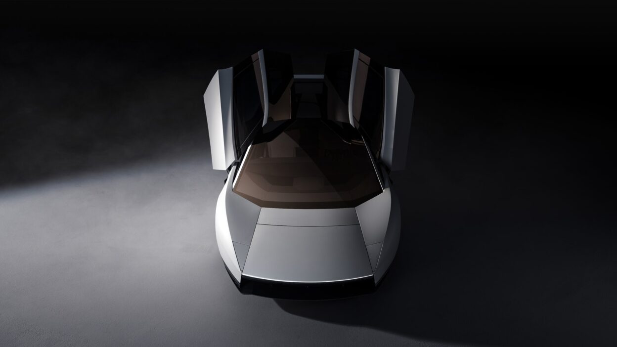A 2026-ban bemutatott új Tesla Roadster nyitott ajtókkal