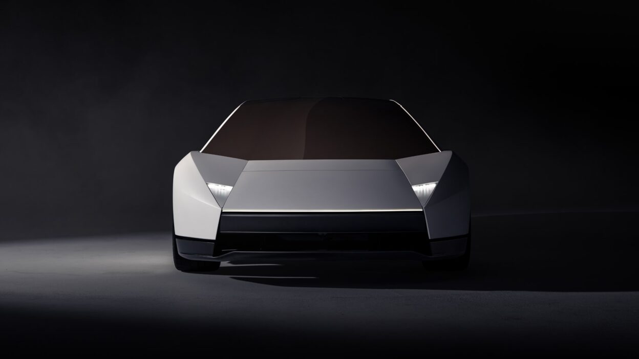 A 2026-ban bemutatott új Tesla Roadster szemből