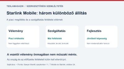 Starlink Mobile: a vezetői piaci vélemény, a jelenlegi szolgáltatási feltételek és a jövőbeli fejlesztés külön állítás